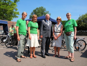 The Mayor visits